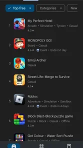 Google Play Store Bildschirmfoto 8