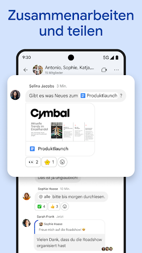 Google Chat Bildschirmfoto 19