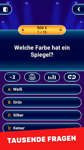 Millionär: Trivia & IQ-Test Bildschirmfoto 1