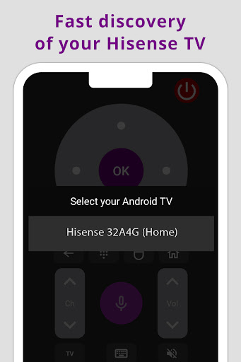 Hisense TV-Fernbedienung Bildschirmfoto 9