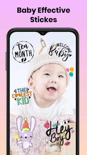 Baby Month Photo Editor Frame Bildschirmfoto 5