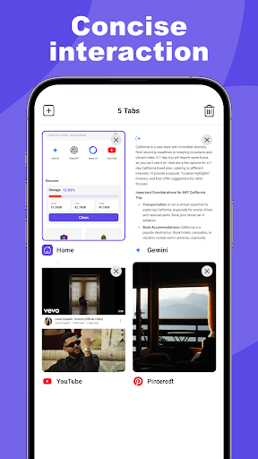AI Browser - Sicher & Schnell​ Bildschirmfoto 3