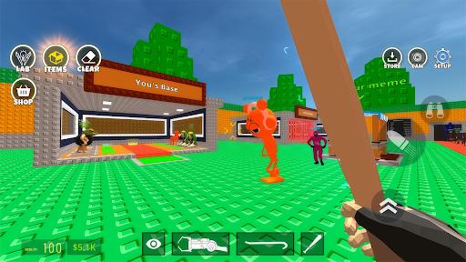 Nextbots In Playground mod Bildschirmfoto 2