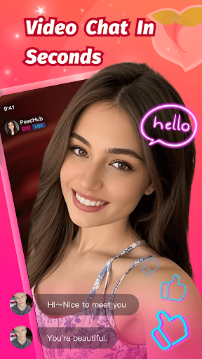 PeacHub - Online Video Chat Bildschirmfoto 3