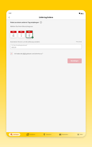 Post & DHL Bildschirmfoto 18