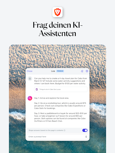Brave Private VPN Browser Bildschirmfoto 19
