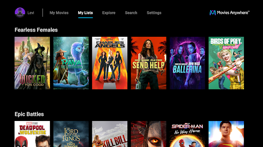 Movies Anywhere Bildschirmfoto 7