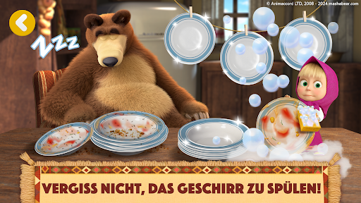 Mascha und der Bär: Tamagotchi Bildschirmfoto 2