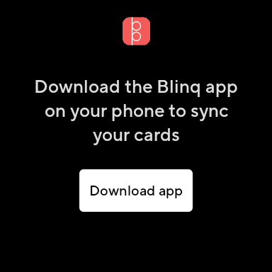 Blinq: Digital Business Card Bildschirmfoto 4