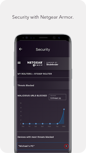 NETGEAR Nighthawk WiFi Router Bildschirmfoto 11