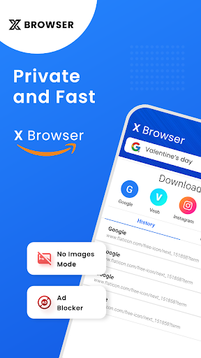 X Browser - Video Downloader Bildschirmfoto 2