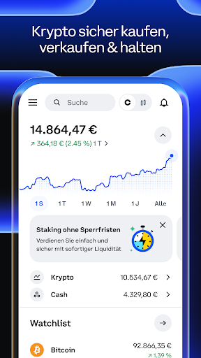 Coinbase: Bitcoin & Ether Bildschirmfoto 3