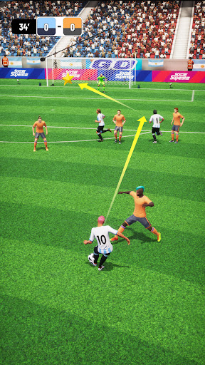 Soccer Superstar - Fussball Bildschirmfoto 1