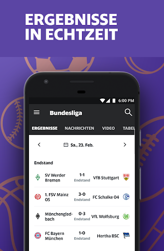 Yahoo Sport Bildschirmfoto 1