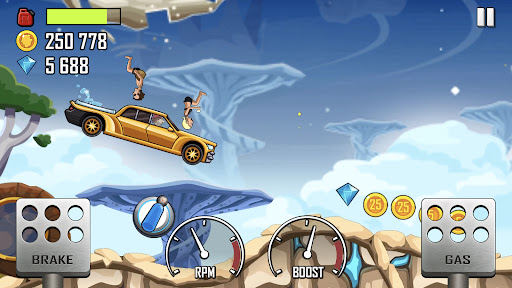 Hill Climb Racing Bildschirmfoto 1