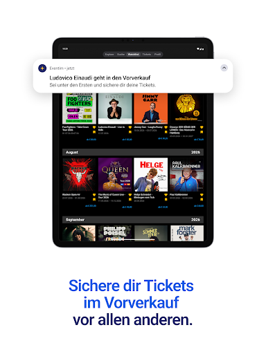 EVENTIM DE: Tickets für Events Bildschirmfoto 5