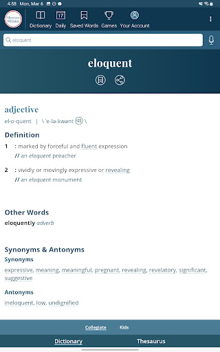 Dictionary - Merriam-Webster Bildschirmfoto 15