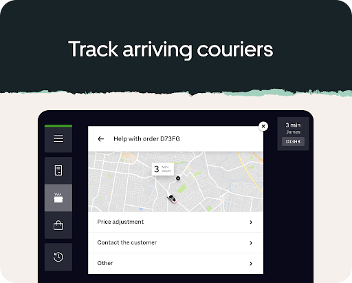Uber Eats Bestellmanager Bildschirmfoto 4