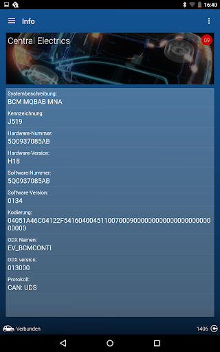 OBDeleven VAG Autodiagnose Bildschirmfoto 3