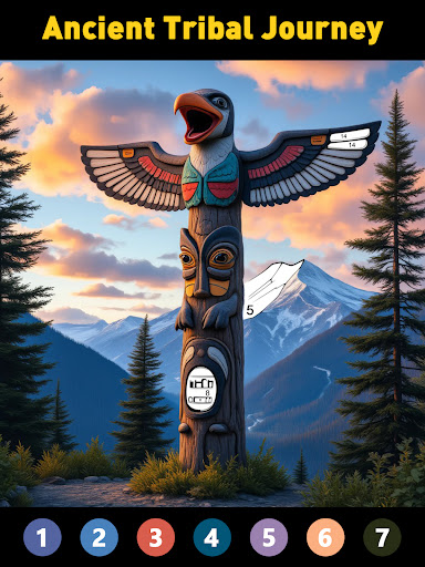 Tribal Art Coloring Book Bildschirmfoto 6