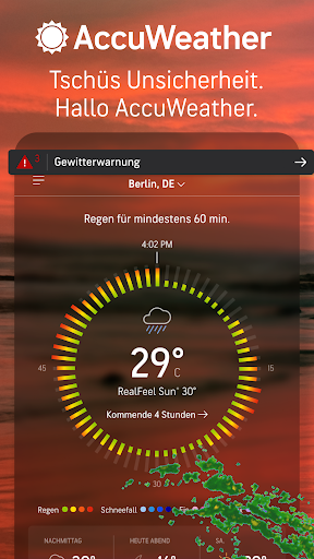 AccuWeather: Wetterradar Bildschirmfoto 5