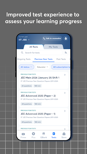 Unacademy: Learn & Crack Exams Bildschirmfoto 1