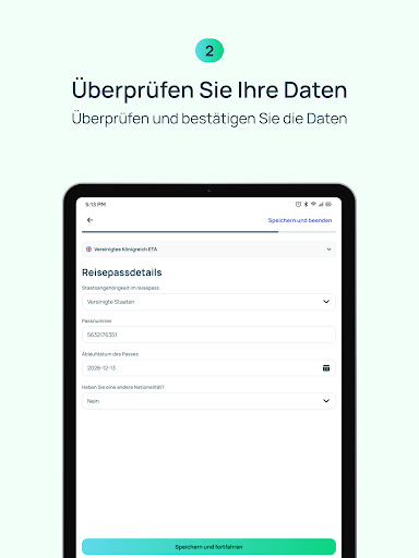 iVisa: Online-Reisevisa Bildschirmfoto 13