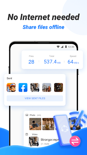 SHAREit Lite - Fast File Share Bildschirmfoto 2