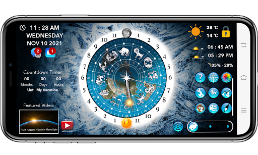 Flat Earth Sun & Moon Clock Bildschirmfoto 15