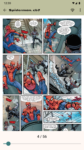 Comic-Leser (cbz/cbr) Bildschirmfoto 23