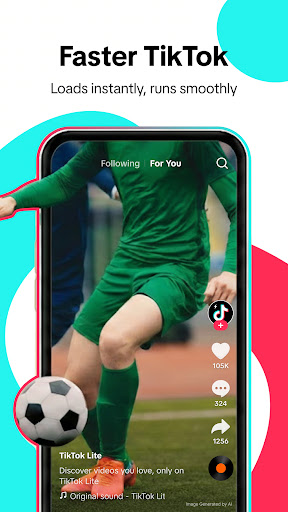 TikTok Lite - Faster TikTok Bildschirmfoto 4