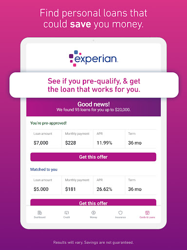 Experian® Bildschirmfoto 15