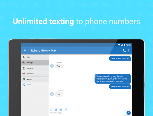 Talkatone: Texting & Calling Bildschirmfoto 2