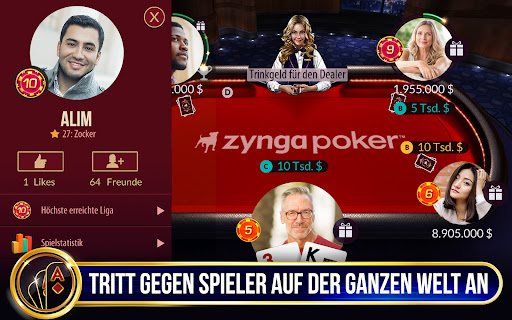 Zynga Poker - Texas Holdem Bildschirmfoto 1