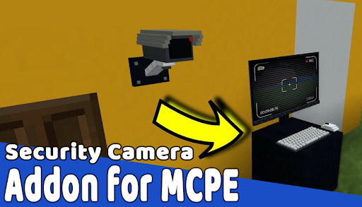 Überwachungskamera-Mod MCPE Bildschirmfoto 1