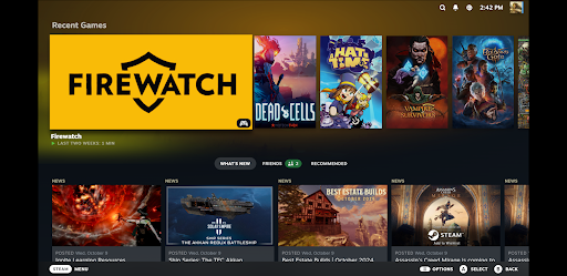Steam Link Bildschirmfoto 2