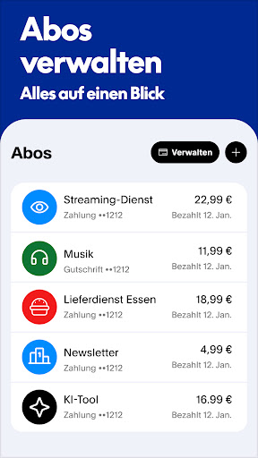 PayPal Bildschirmfoto 1