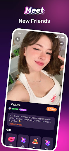 Orz Live - Video Chat Online Bildschirmfoto 3