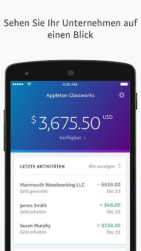 PayPal Business Bildschirmfoto 1
