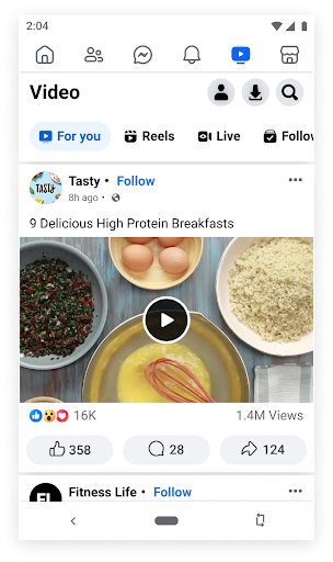 Facebook Lite Bildschirmfoto 3