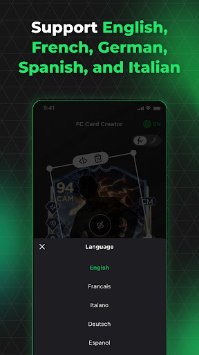 FUT 26 Card Creator Bildschirmfoto 4