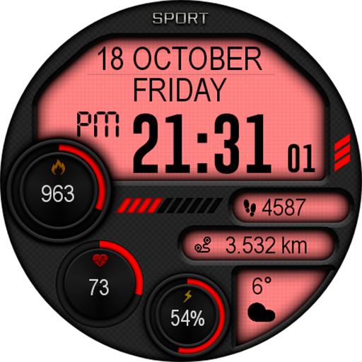 Digital Iwasa Watch Face Bildschirmfoto 9