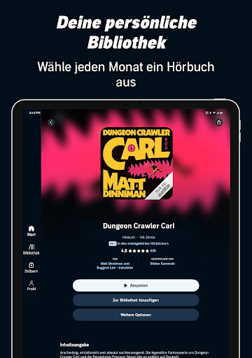 Audible - Hörbücher & Podcasts Bildschirmfoto 15