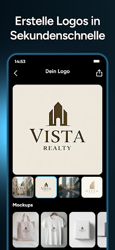 AI Logo Generator - Mark Bildschirmfoto 13