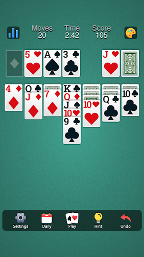 Solitaire Klondike Classic Bildschirmfoto 3