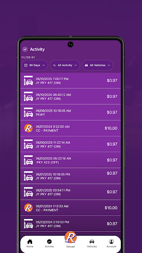 E-PASS Toll App Bildschirmfoto 4