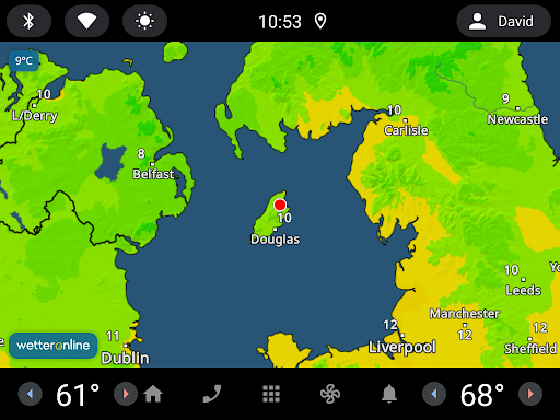Wetter Online - RegenRadar Bildschirmfoto 11