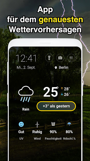 Wetteransicht Bildschirmfoto 3