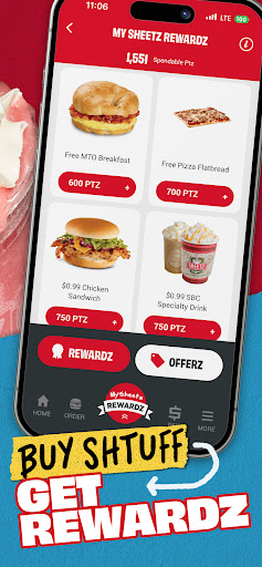 Sheetz Food Delivery & Rewards Bildschirmfoto 4