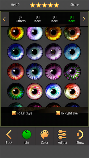 FoxEyes - Change Eye Color Bildschirmfoto 18